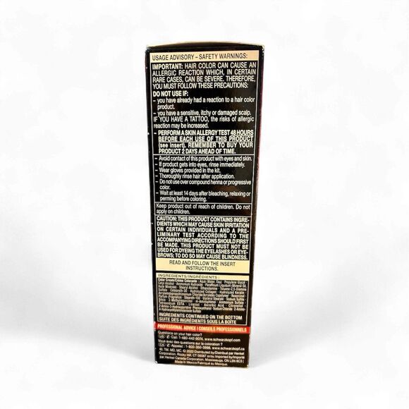 Schwarzkopf Keratin Color Permanent Hair Application 4.0 CAPPUCCINO NEW 2 Pack - Picture 4 of 4